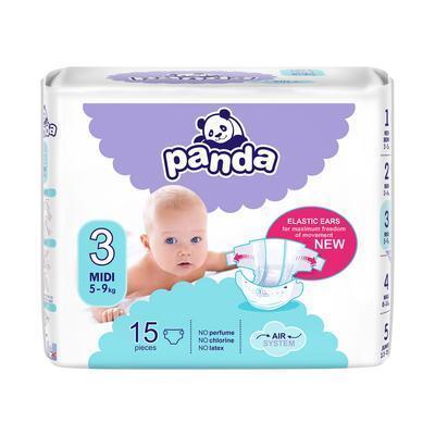 PLIENKY PANDA MIDI 15ks /5-9kg/