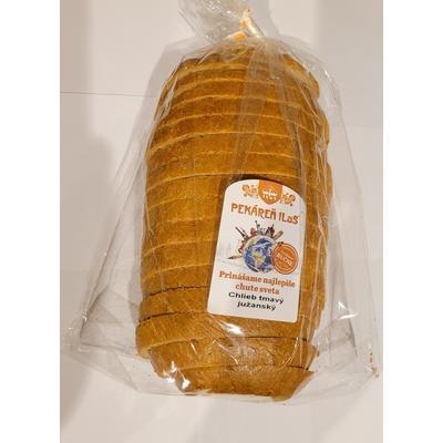 CHLIEB JUŽANSKÝ TMAVÝ 500g KRÁJANÝ BALENÝ ILaS