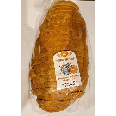 CHLIEB JUŽANSKÝ TMAVÝ 900g KRÁJANÝ BALENÝ ILaS