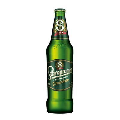 PIVO STAROPRAMEN SMÍCHOV 10% 0.5l VRATNÁ FĽAŠA