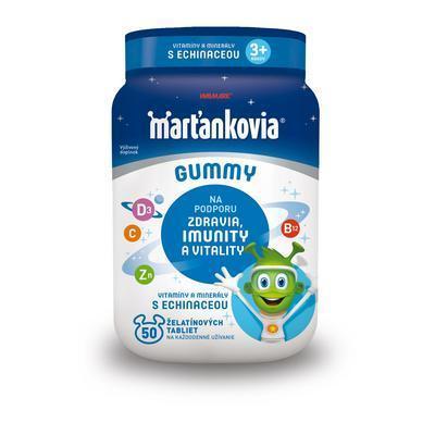 TABLETY MARŤANKOVIA GUMMY ECHINACEA 20mg 50+20ks WALMARK