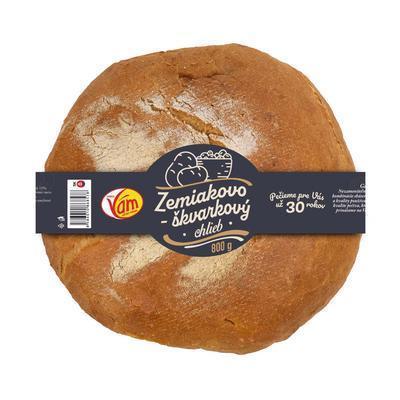 CHLIEB ZEMIAKOVO - ŠKVARKOVÝ 800g VAMEX