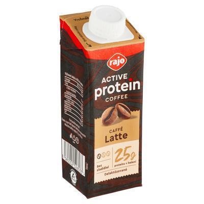 NÁPOJ CAFFE LATTE PROTEIN MILK DRINK 0.25l RAJO