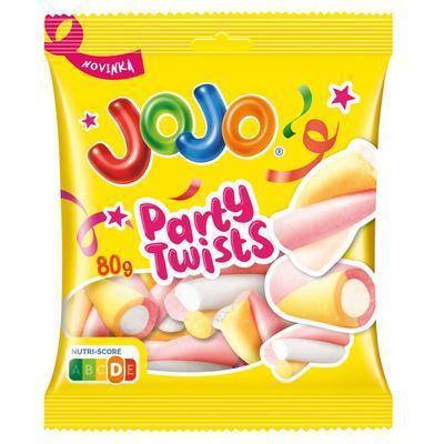 CUKRÍKY JOJO MARSHMALLOW PARTY TWISTS 80g