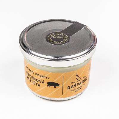 PAŠTÉTA PEČEŇOVÁ 140g SKLO GAŠPARÍK