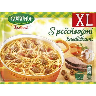 POLIEVKA S PEČEŇOVÝMI KNEDLIČKAMI XL 82g CARPATHIA RODINNÁ