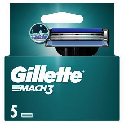 ŽILETKY GILLETTE 5ks MACH 3 HLAVICA