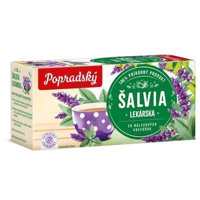 ČAJ BYLINNÝ ŠALVIA LEKÁRSKA 30g POPRAD