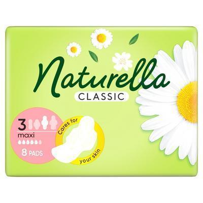VLOŽKY NATURELLA CAMOMILE CLASSIC MAXI 8ks