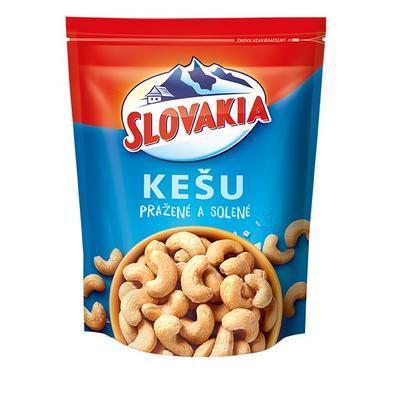 KEŠU PRAŽENÉ SOLENÉ 125g SLOVAKIA