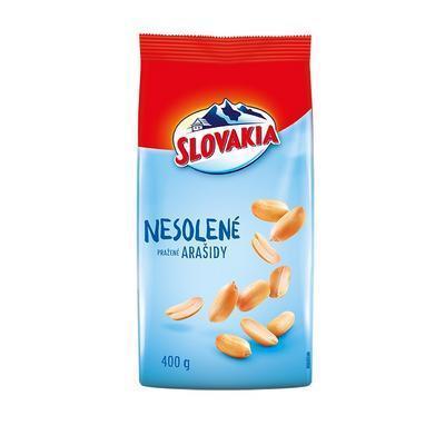 ARAŠIDY NESOLENÉ 400g SLOVAKIA