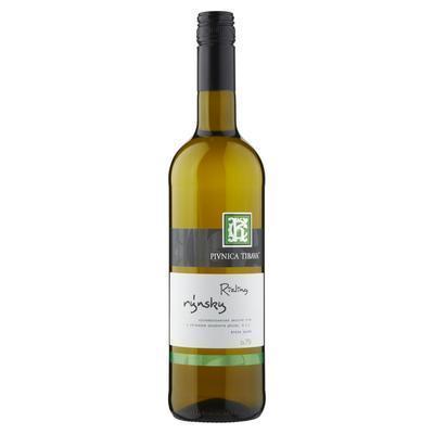 VÍNO RIZLING RÝNSKY 0.75l BIELE SUCHÉ TIBAVA