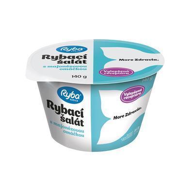 ŠALÁT RYBACÍ V MAJONÉZE 140g RYBA