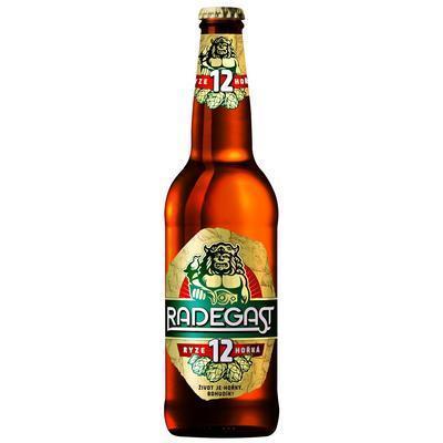 PIVO RADEGAST RYZE HOŘKÁ 12 0.5l VRATNÁ FĽAŠA
