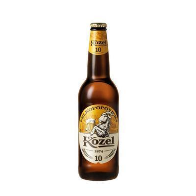 PIVO VEĽKOPOPOVICKÝ KOZEL SV. 10% 0.5l VRATNÁ FĽAŠA