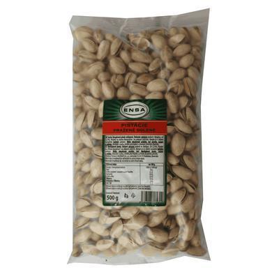 PISTÁCIE PRAŽENÉ SOLENÉ 500g DR.ENSA