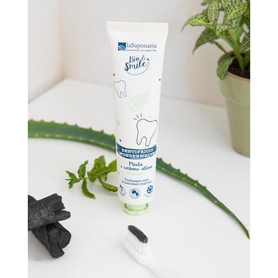 PASTA ZUBNÁ BIELIACA BIO 75ml WONDER WHITE MÄTA A AKTÍVNE UHLIE LASAPONARIA
