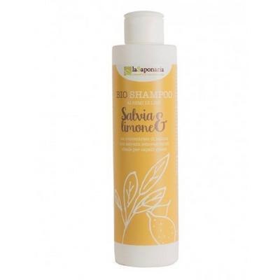 ŠAMPÓN SO ŠALVIOU A CITRÓNOM BIO 200ml LASAPONARIA