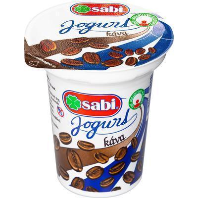 JOGURT KÁVA 150g SABI BEZLEP zár. 14dní