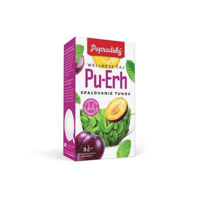 ČAJ BYLINNÝ PU-ERH WELLNESS 27g SPAĽOVANIE TUKOV S L-KARNITÍN POPRAD
