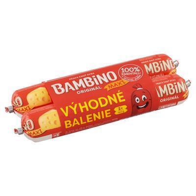 SYR BAMBINO ORIGINÁL MAXI DUOPACK 2x140g ČRIEVKO