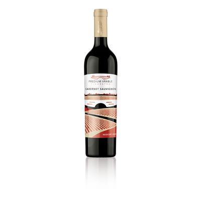 VÍNO CABERNET SAUVIGNON 0.75l ČERVENÉ PREDIUM VRÁBLE