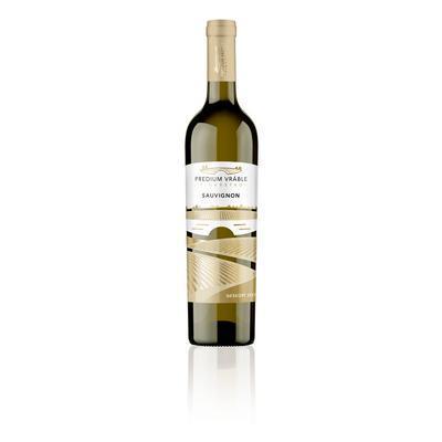 VÍNO SAUVIGNON 0.75l BIELE PREDIUM VRÁBLE