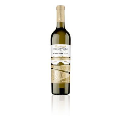 VÍNO RULANDSKÉ ŠEDÉ 0.75l BIELE PREDIUM VRÁBLE