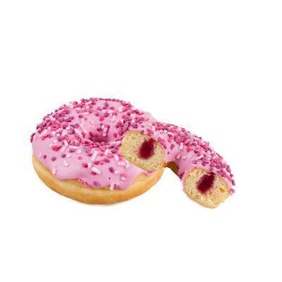 MRAZENÝ DONUT S NÁPLŇOU Z LESNÉHO OVOCIA 70g