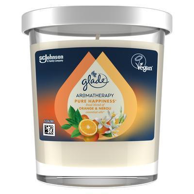 SVIEČKA VONNÁ GLADE AROMATHERAPY CANDLE PURE HAPPINESS 170g