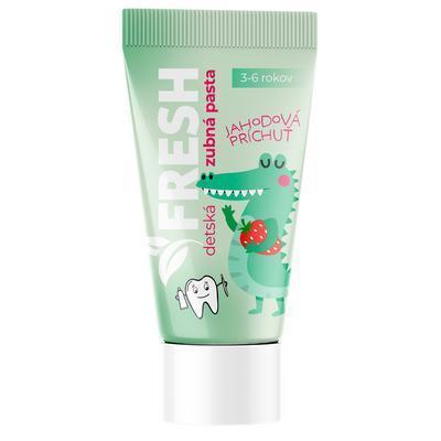 PASTA ZUBNÁ DETSKÁ JAHODOVÁ 50ml 3-6 ROKOV FRESH