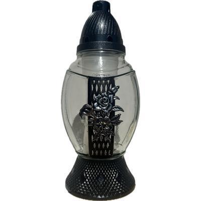 KAHANEC NÁHROBNÝ TULIPAN SO SVIEČKOU 100g MIX FARIEB SKLO