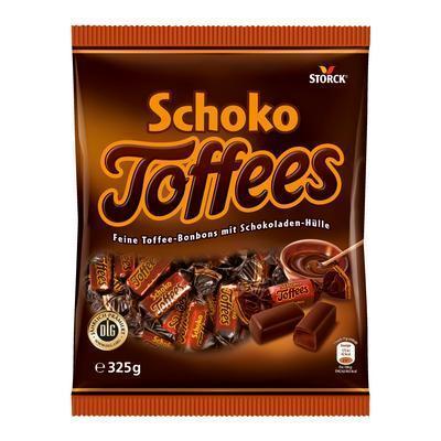 CUKRÍKY SCHOKO TOFFEES 325g STORCK