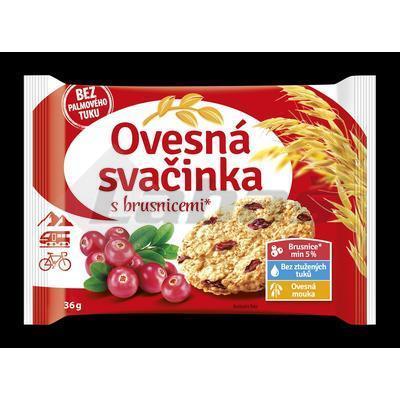 SUŠIENKY OVSENÁ DESIATA S BRUSNICAMI 36g FAMMILKY