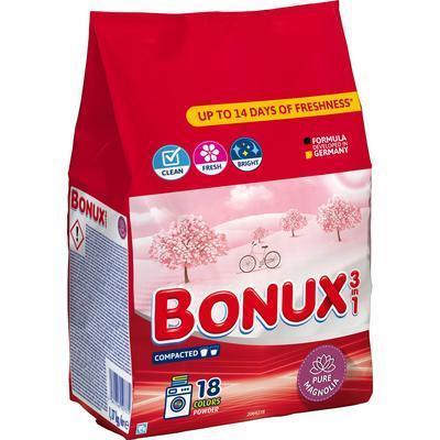 PRÁŠOK PRACÍ BONUX COLOR PURE MAGNOLIA 1.17kg 18PD