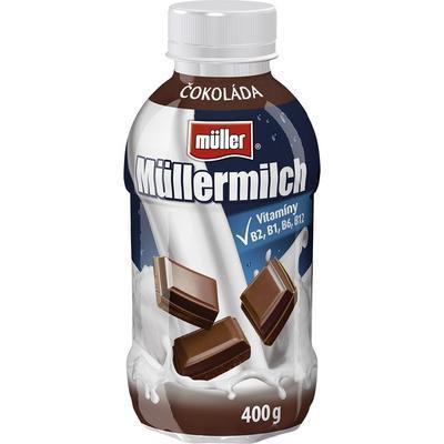 NÁPOJ MLIEČNY MÜLLERMILK ČOKOLÁDA 400g / 373ml 1,4% MULLER