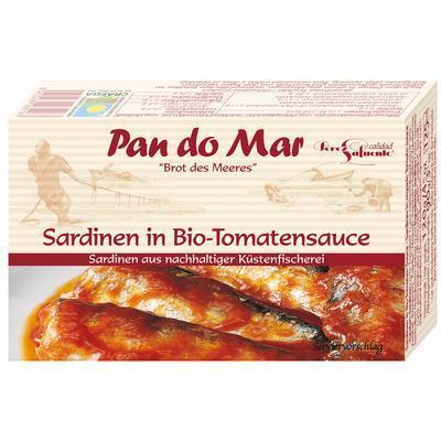SARDINKY V BIO PARADAJKOVEJ OMÁČKE 120g PAN DO MAR