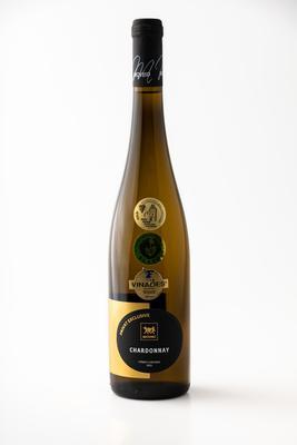 VÍNO CHARDONNAY 0.75l 2023 PRIVAT EXCLUSIVE BIELE POLOSUCHÉ