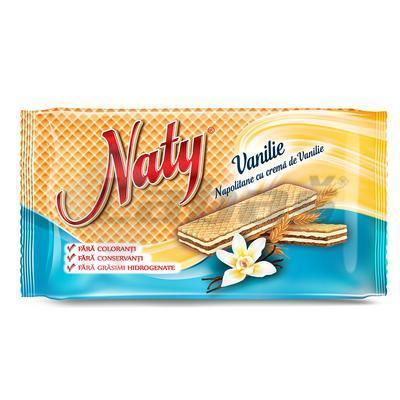 OBLÁTKY NATY S VANILKOVÝM KRÉMOM 160g