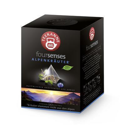 ČAJ BYLINNÝ FOURSENSES ALPENKRÄUTER 40g HB TEEKANNE