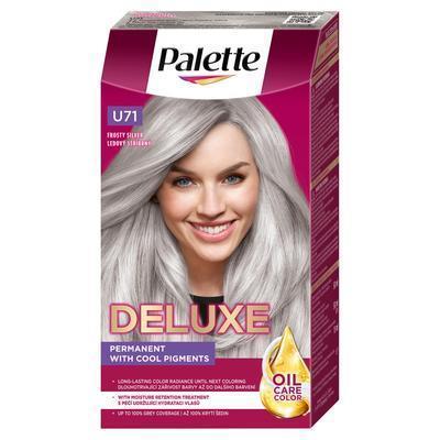 FARBA NA VLASY PALETTE DLX U71 ĽADOVÝ STRIEBORNÝ 50ml