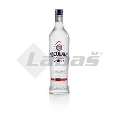 VODKA EXTRA JEMNÁ 38% 1l NICOLAUS