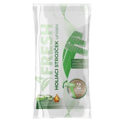 STROJČEK NA HOLENIE UNISEX 3ks FRESH VÝKYVNÁ HLAVICA