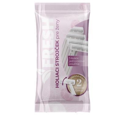 STROJČEK NA HOLENIE PRE ŽENY 5ks FRESH VÝKYVNÁ HLAVICA