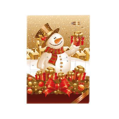 ADVENTNÝ KALENDÁR SNEHULIAK S MAŠĽOU 50g ML. ČOK. CHOCOLAND