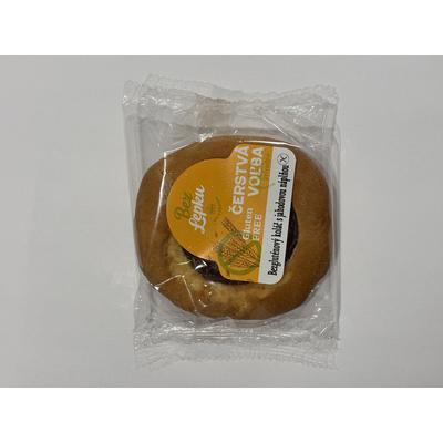 KOLÁČ BEZLEPKOVÝ JAHODOVÁ NÁPLŇ 90g ILaS