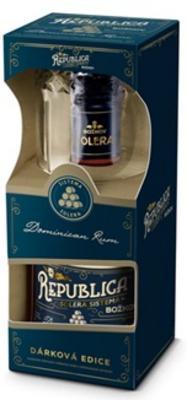 BOŽKOV REPUBLICA SOLERA 38% 0.5l BOŽKOV + POHÁR DARČEKOVÁ KRABICA