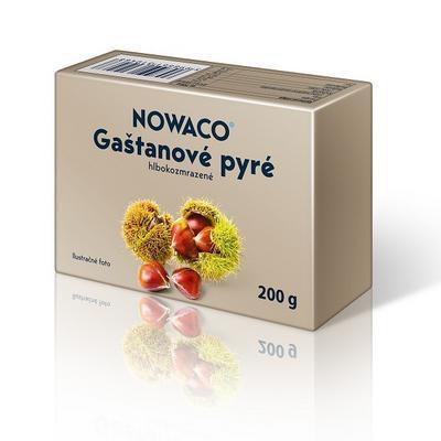 MRAZENÉ PYRÉ GAŠTANOVÉ 200g NOWACO