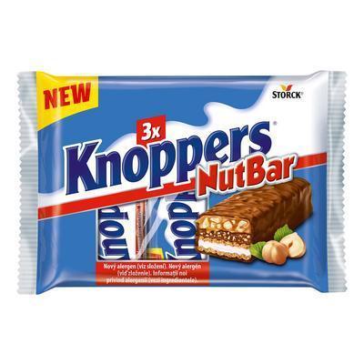 TYČINKA KNOPPERS NUTBAR 3x40g STORCK