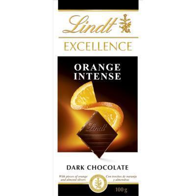 ČOKOLÁDA EXCELLENCE DARK ORANGE 100g LINDT